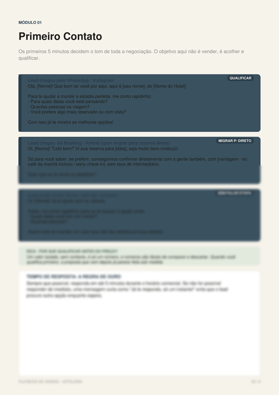 Módulo 1 — Primeiro contato